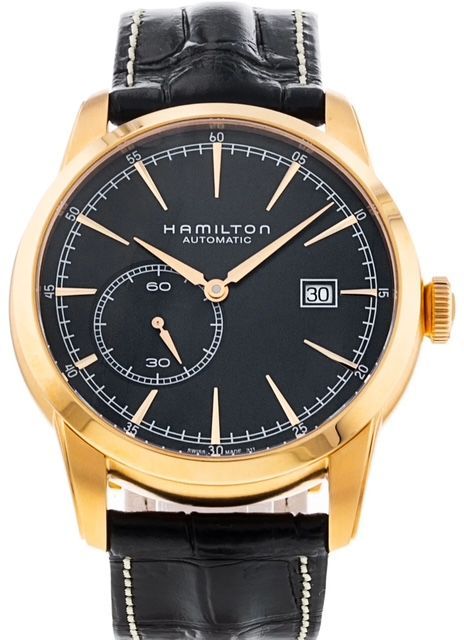 Hamilton Railroad gold-plated automatic watch