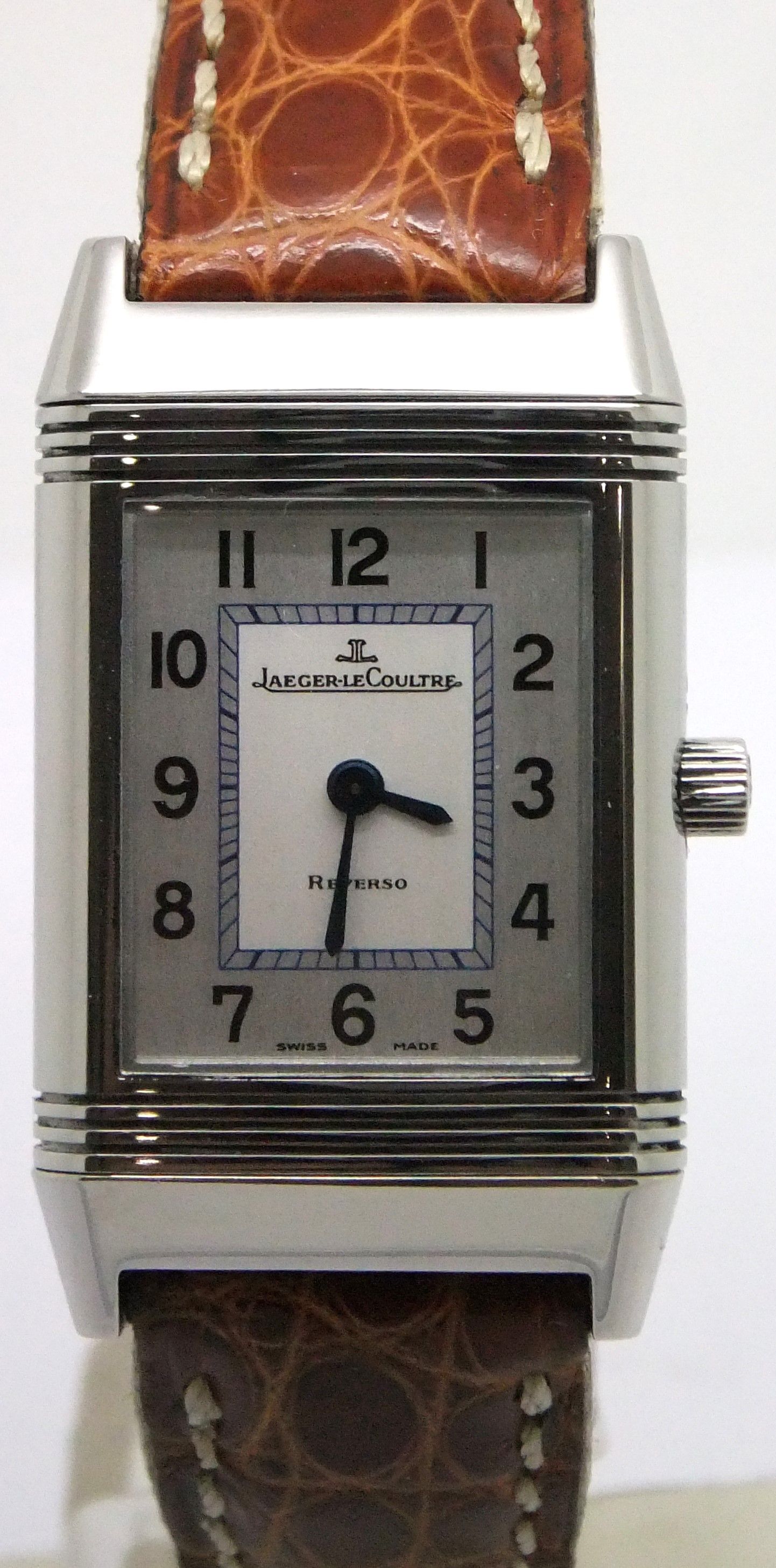 Jaeger-LeCoultre Reverso stainless steel quartz watch
