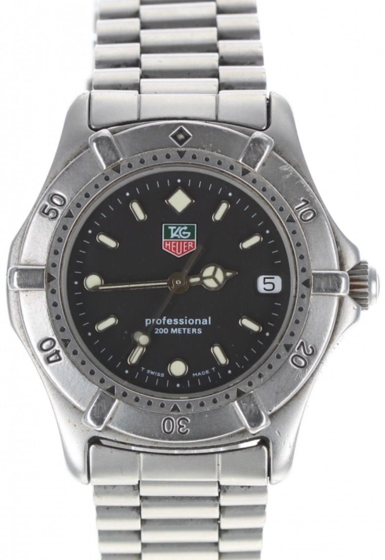1996 Tag Heuer Professional 200m quartz watch